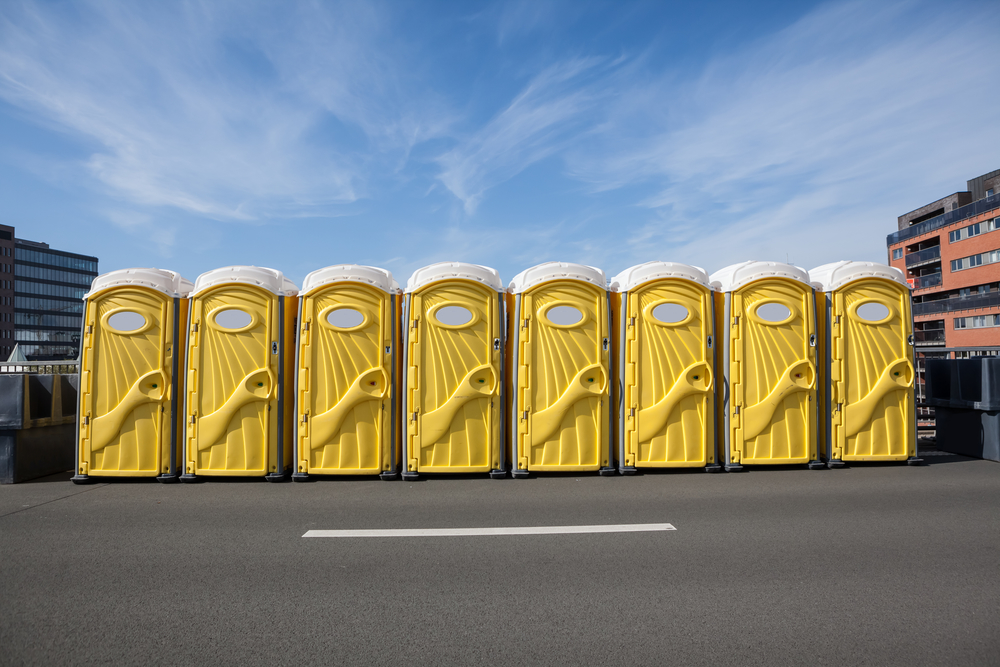 High-Rise Portable Toilet